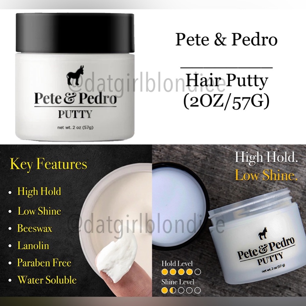 Pete & Pedro: Hair Putty (2OZ/56G)